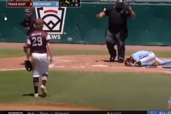 A Little League Player Gets Hit in the Head by a Pitch, Then Hugs the Crying Pitcher