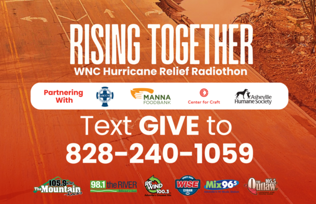 Rising Together: WNC Hurricane Relief Radiothon