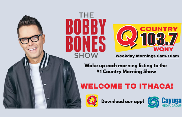 Bobby Bones is now on Q Country 6am-10am